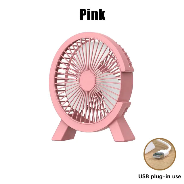 Electric Fan Portable Cooling for Laptops Silent Usb Fan for Home